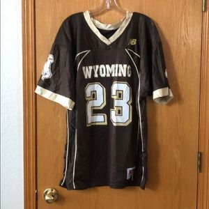 Wyoming football jersey size extra large